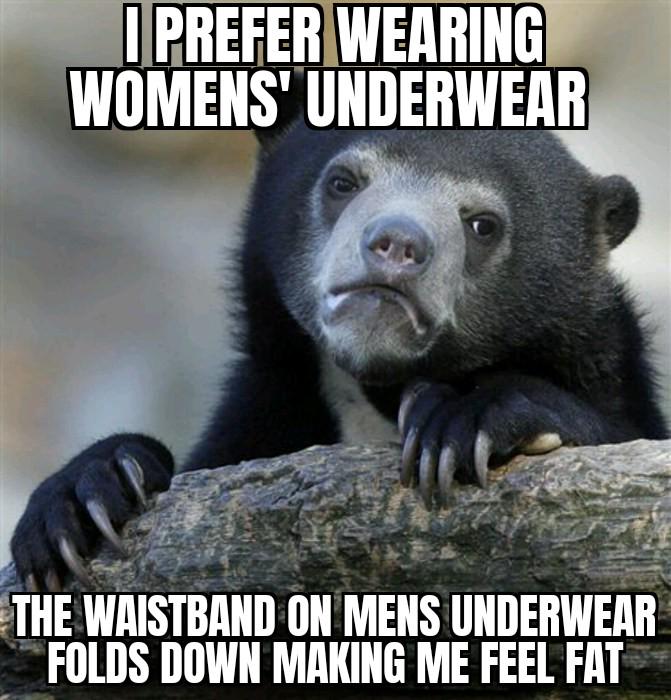 I'm allowed to want to not feel self conscious
