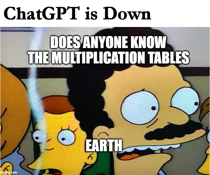 ChatGPT is down globally