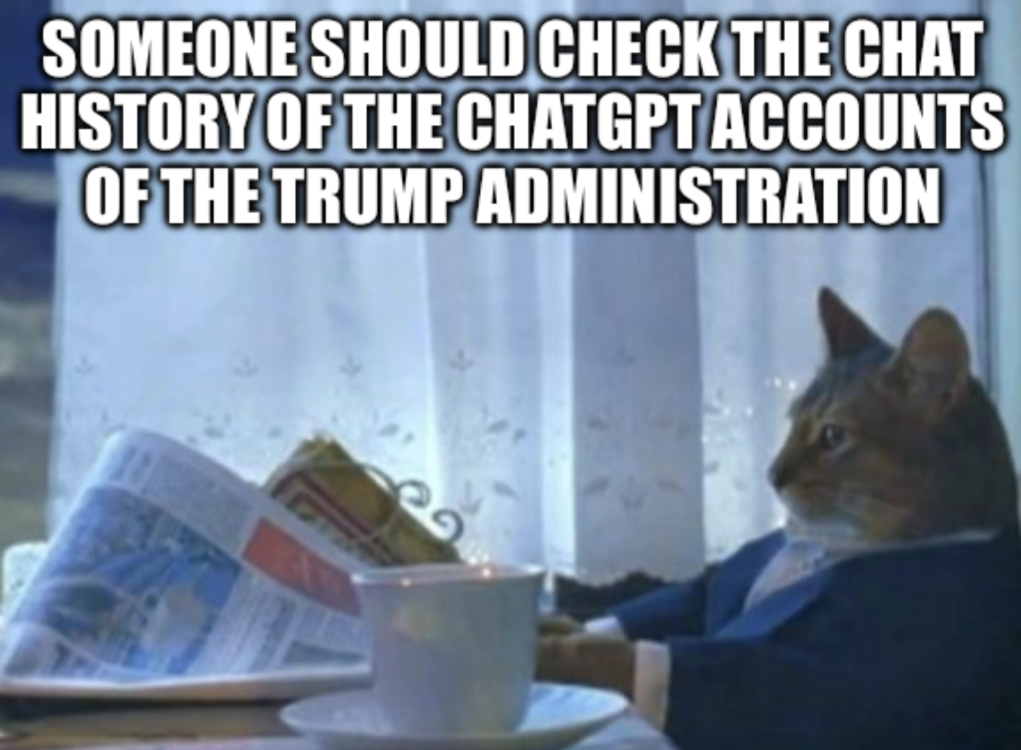 That’d be an interesting read