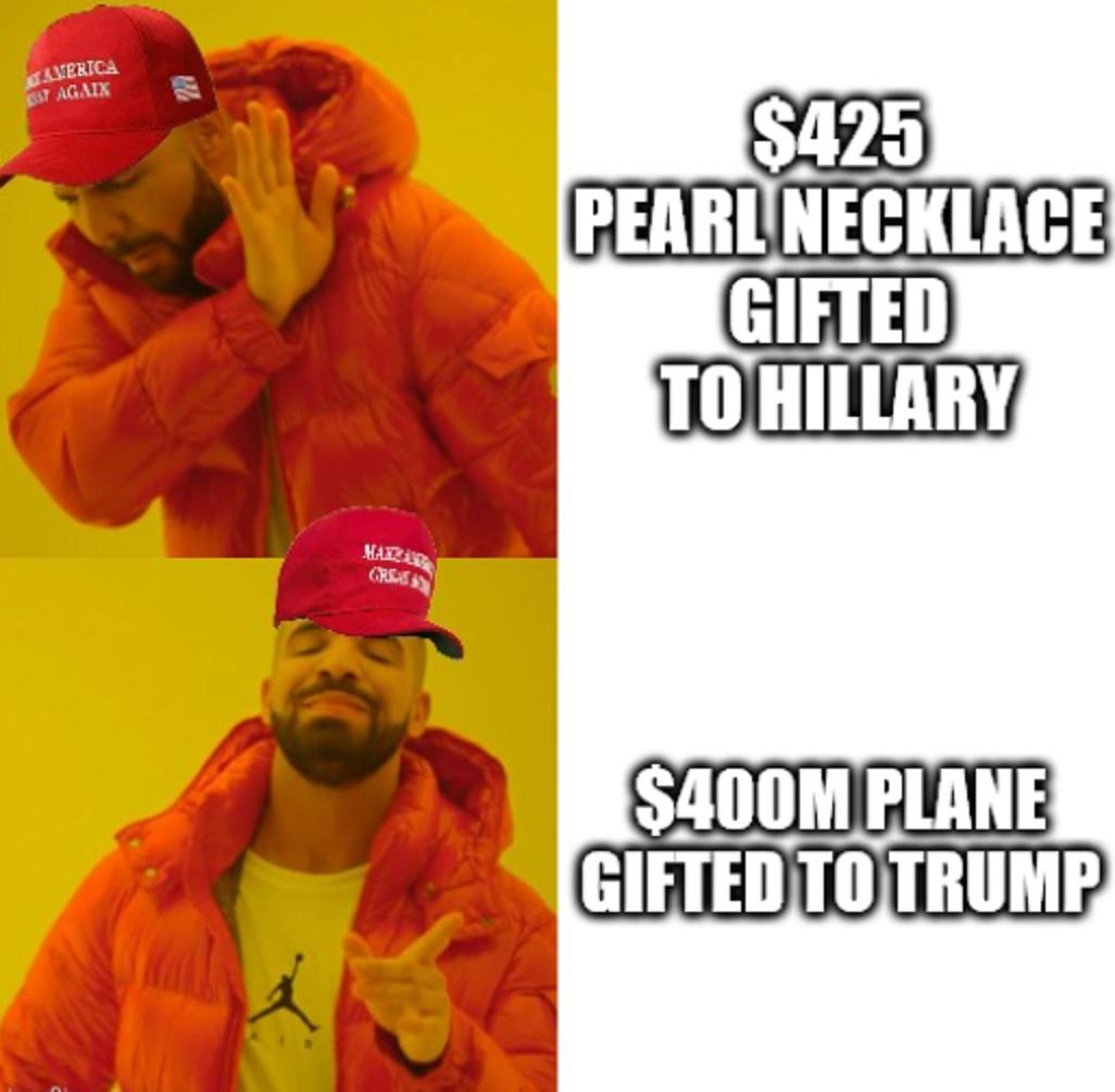 Hillary accepting that gift would have been almost as bad as Obama's tan suit