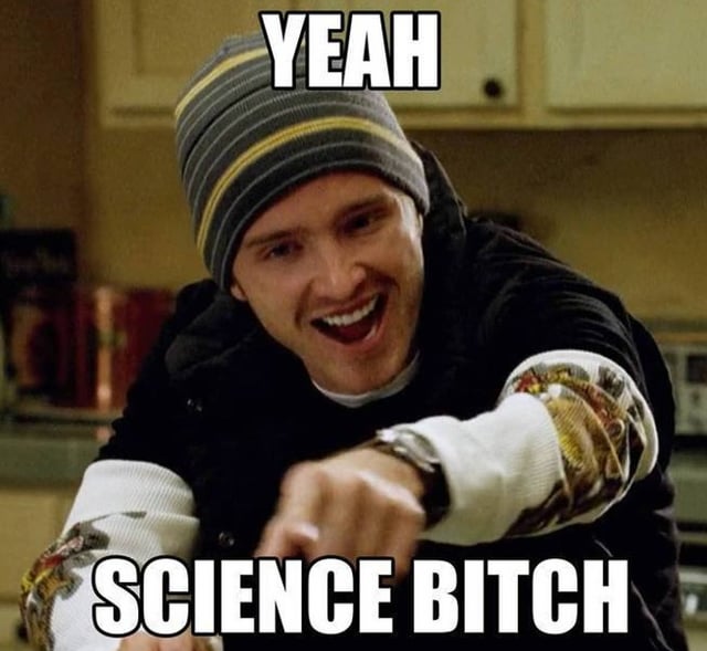 My reaction when I read that scientists created Bacon flavored seaweed that is healthier than Kale.