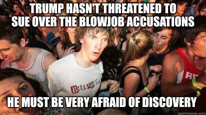 Why doesn't he want the facts to get out?