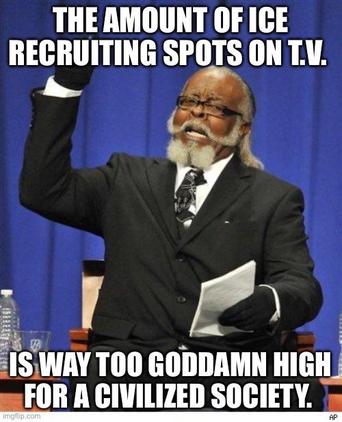 ABC, FOX, CBS…they’re all airing them. Bending ze knees and making money from our tax dollars.