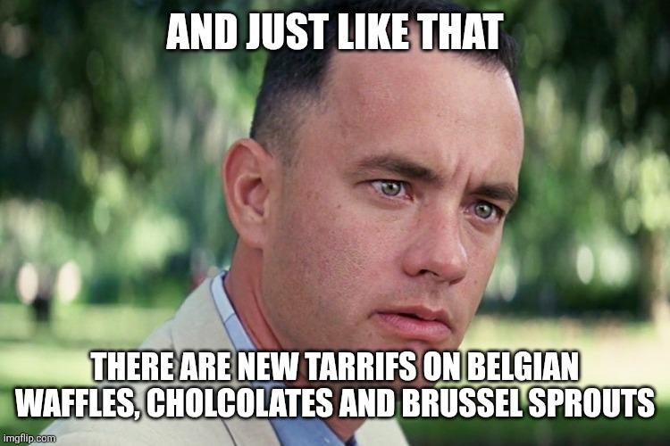 Watching the Belgian team do the Trump "jerkoff dance"...