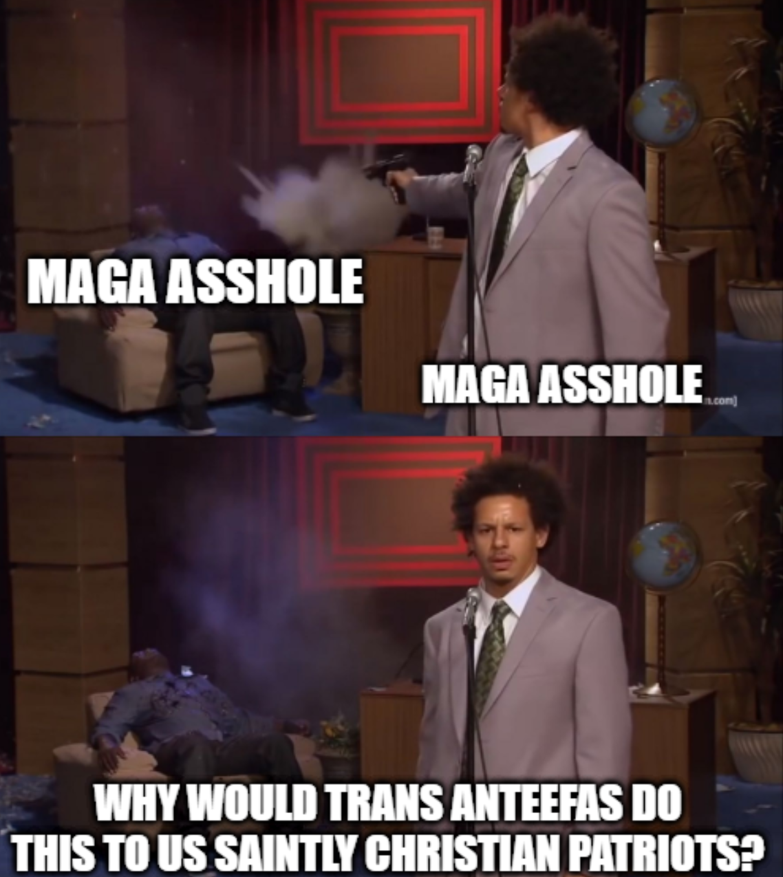 We have ourselves a proper Scooby Doo mystery here