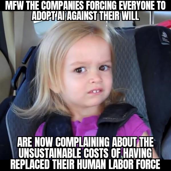 Won't somebody please think of the compute?