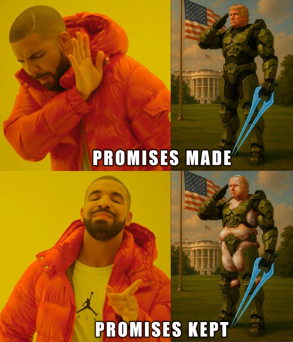 Guess which one The White House posted.
