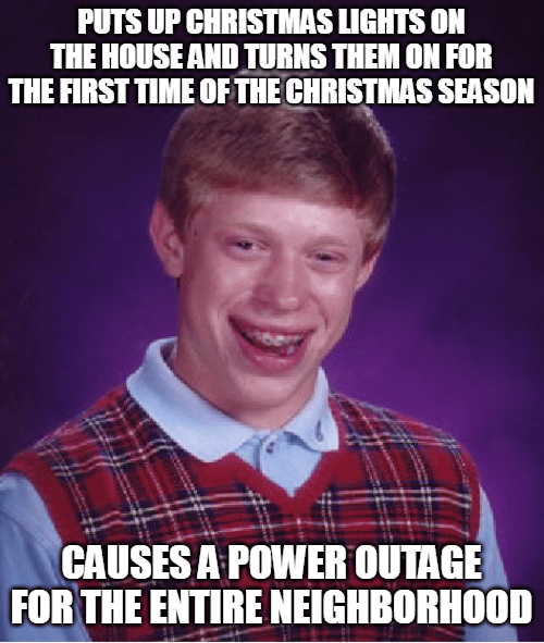 Welp, There Goes Other People's Christmas Celebrations