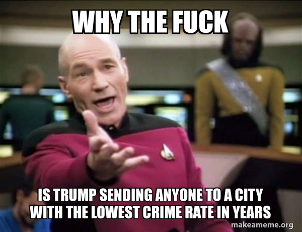 Trump sends 800 National Guard to DC.