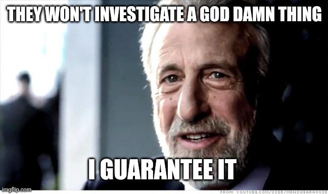 Gee, I sure hope if Democrats take power, they will look into Trump's crypto scam, his tariff shakedowns, his pardons of blatant criminals and all the other illegal crap he's up to...