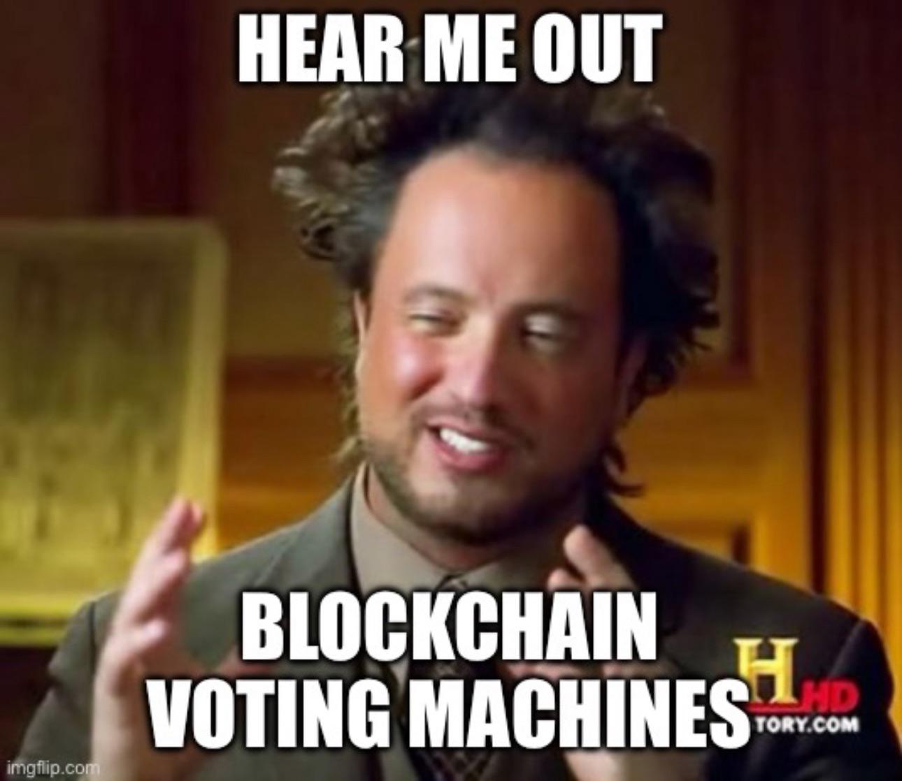 If we’re gonna be pro crypto, we gotta be pro proof-of-vote