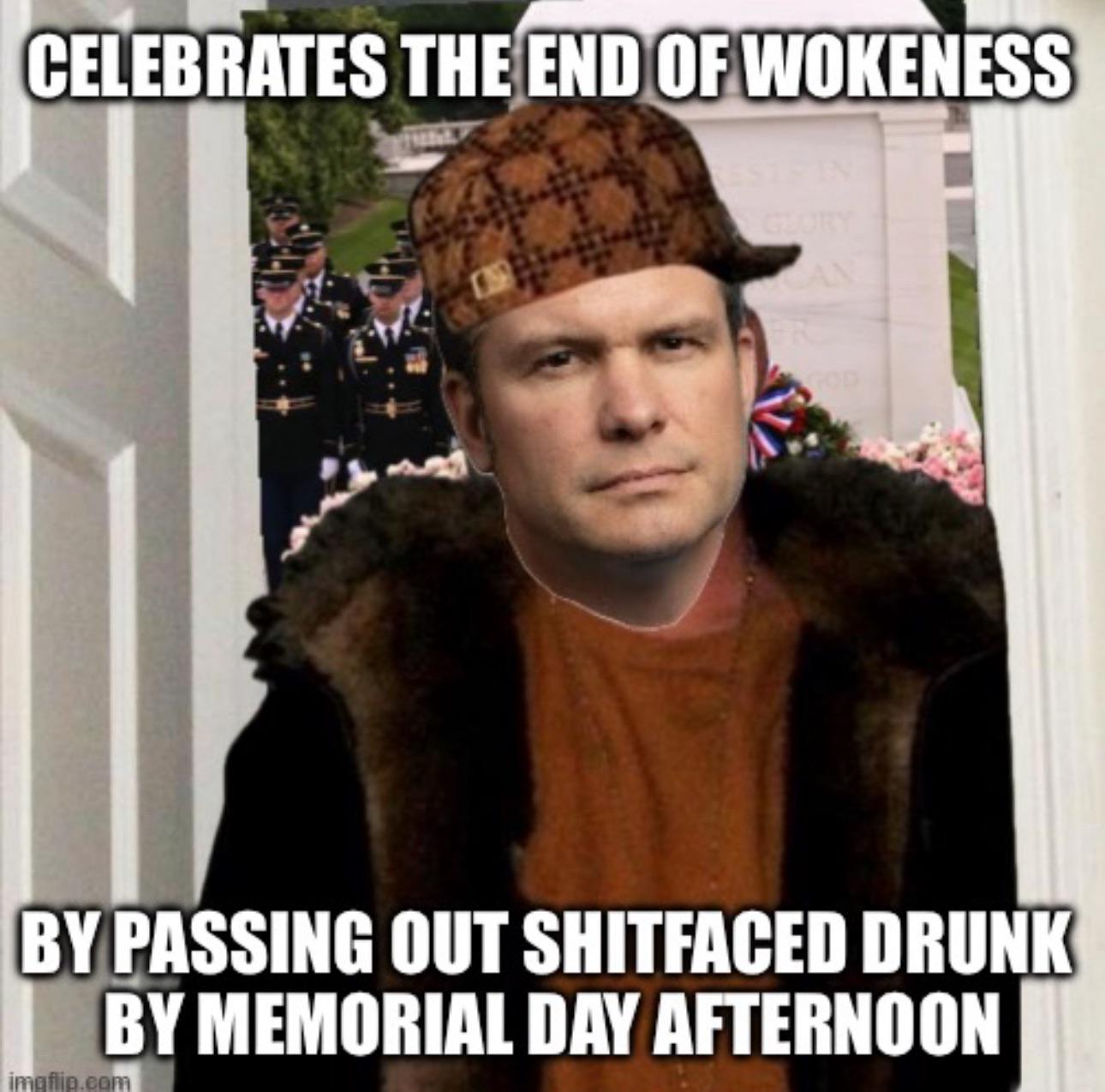 Keg Stand Hegseth