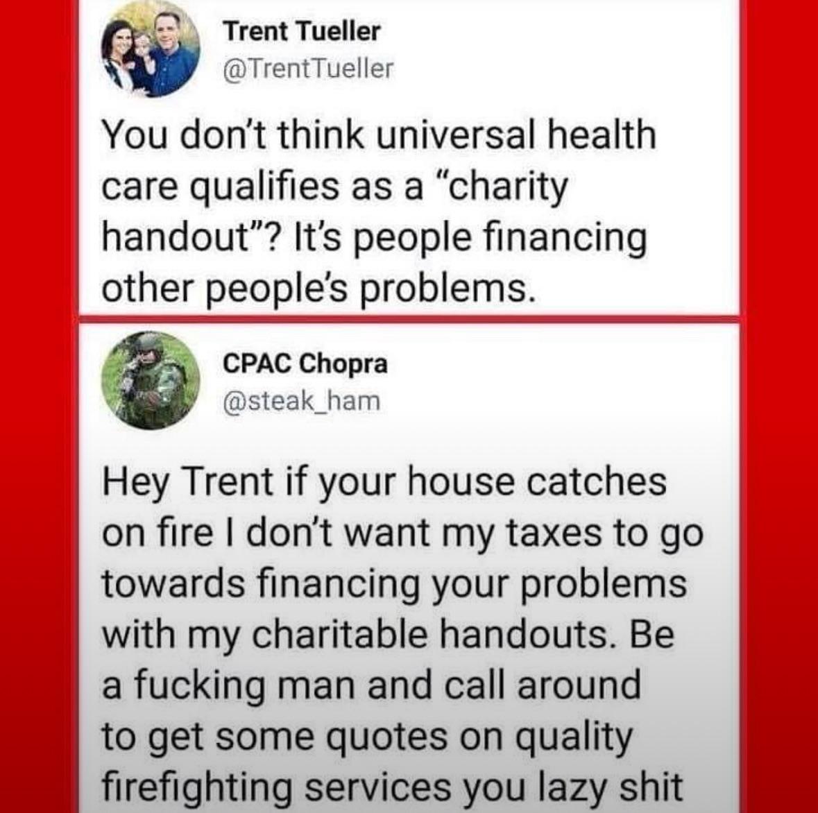 No one likes Trent!