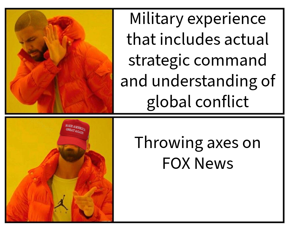Selecting a defense secretary