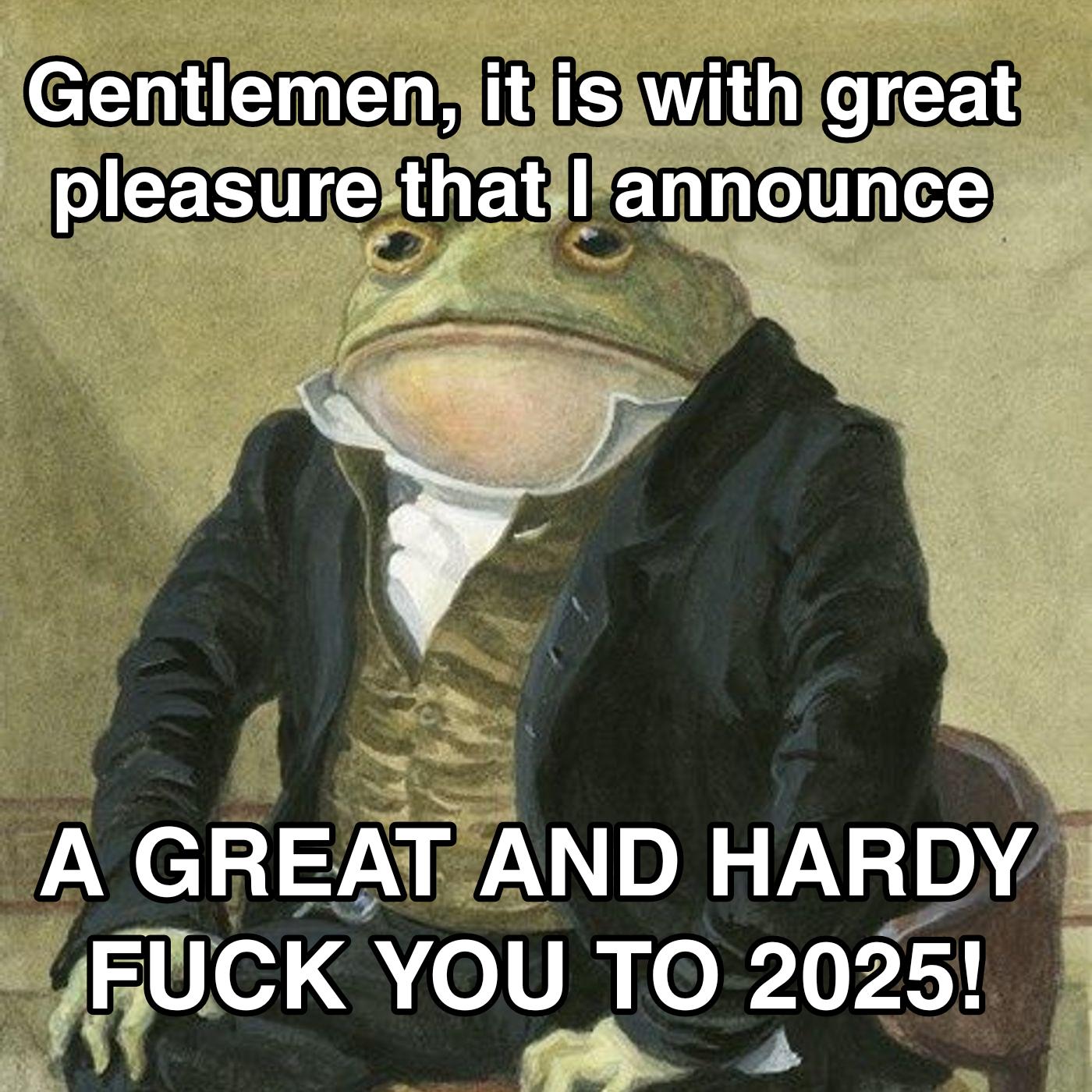 I'm glad that's over with