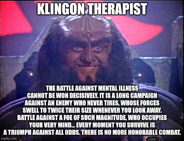 KLINGON THERAPIST