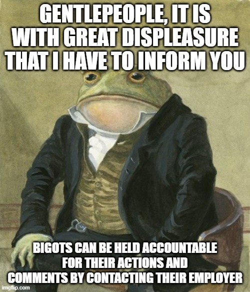 The schadenfreude will be sweet