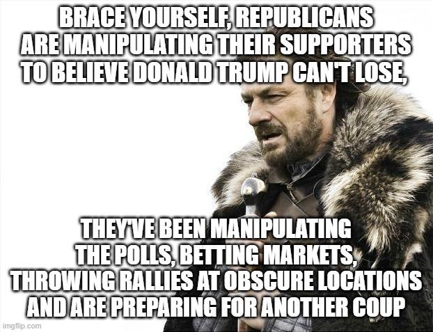 "Harris doesn't have any supporters the only way Trump can lose is if the they cheat" also "Violence may be neccessary if they try and steal the election again". .