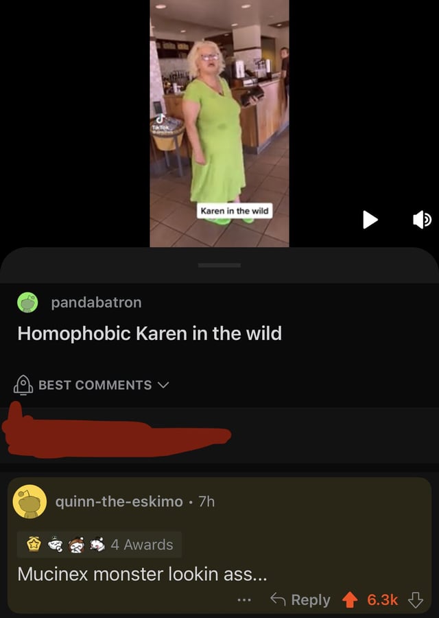 Someone coughed out a Karen