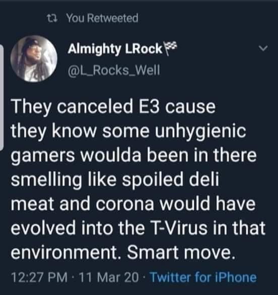 Gamer hygiene burns are evolving