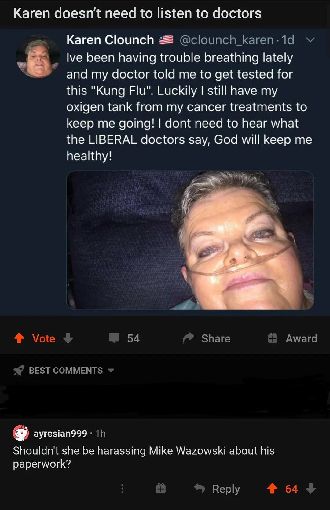 So cancer can have cancer