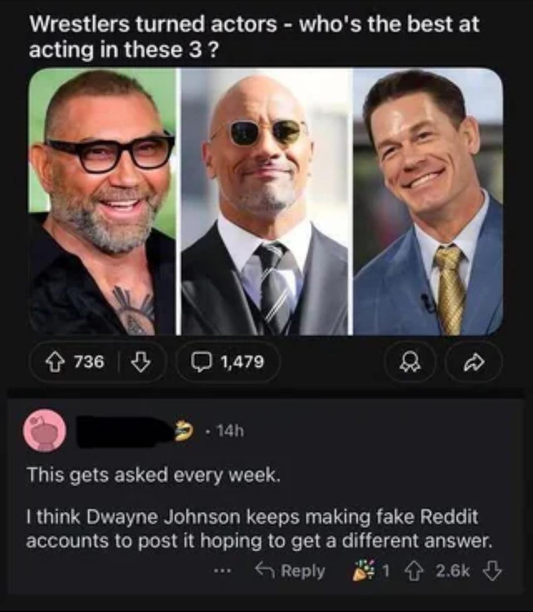 I believe him