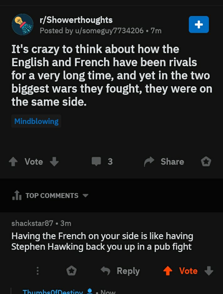 The French have got your back