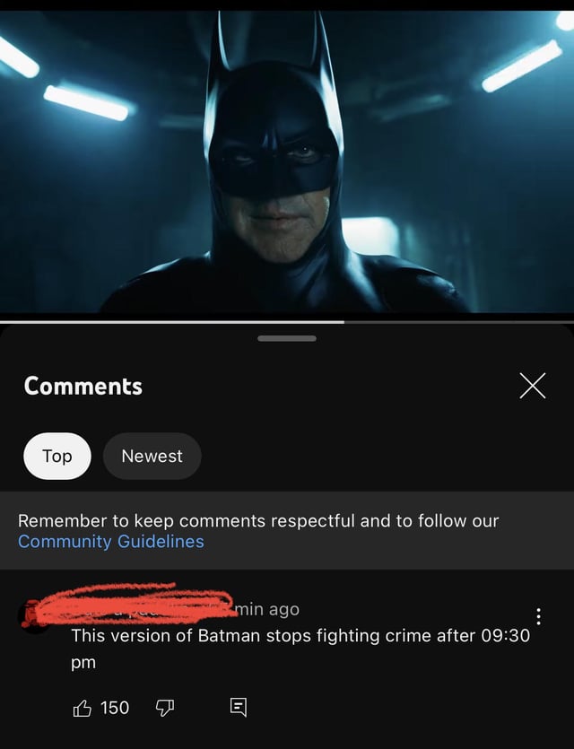 Can’t say he’s wrong about batman in the new Flash Movie