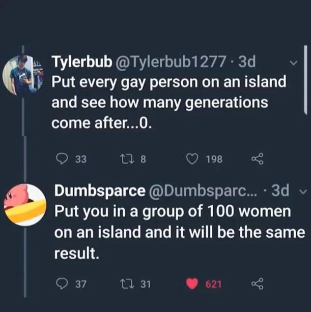 No one wants to reproduce with Tyler