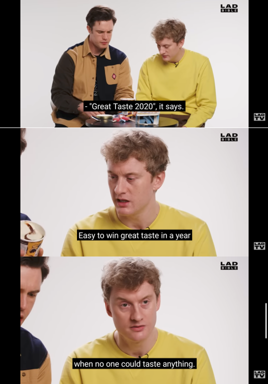 James Acaster in Snack Wars