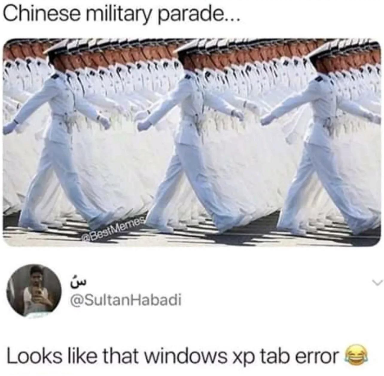 Tab error military