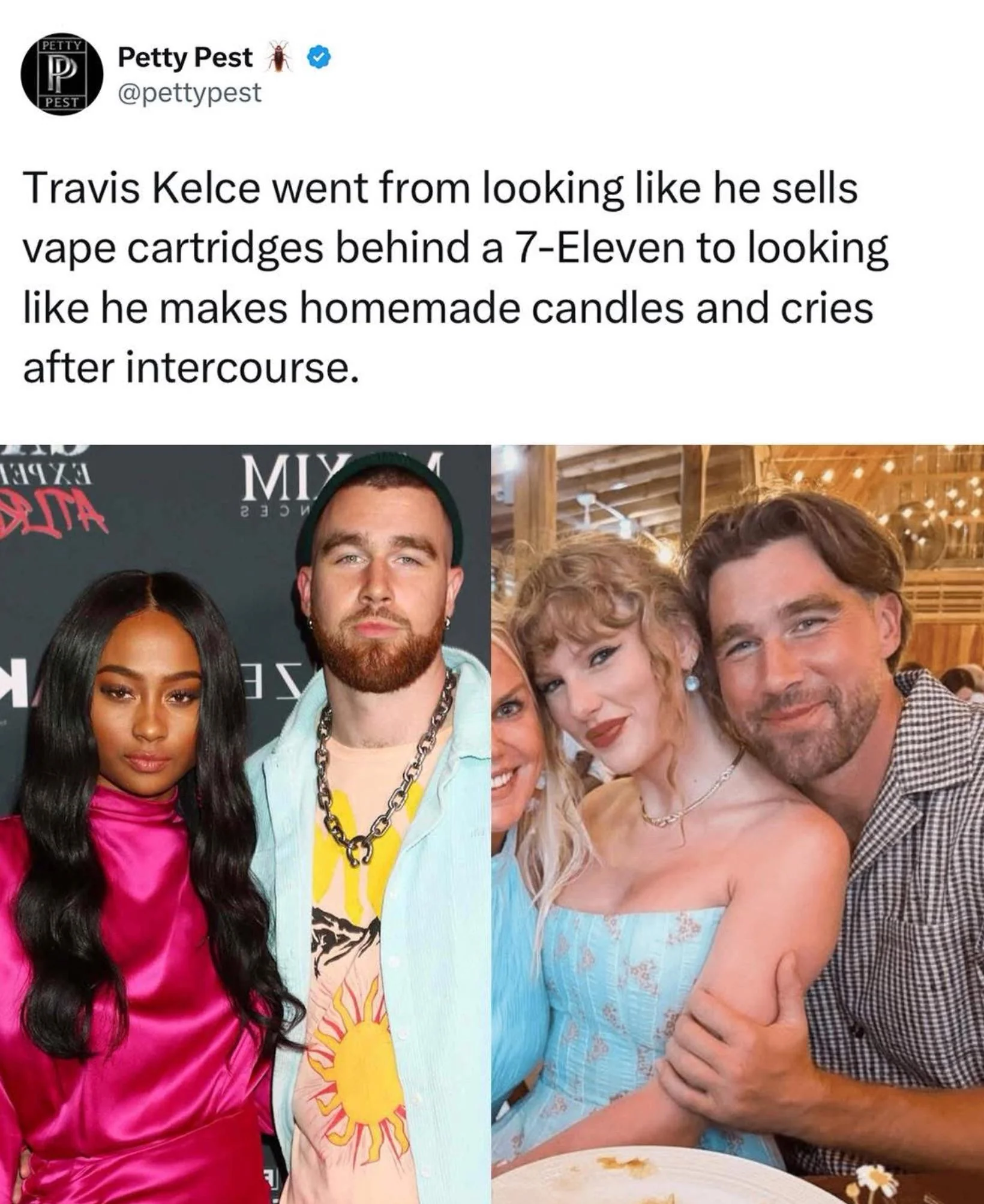 He probably does cry after it...