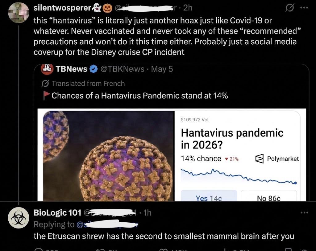 Poor shrew got compared to them