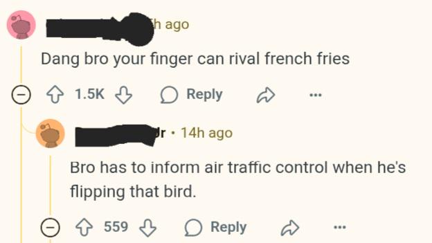 Flipping that bird