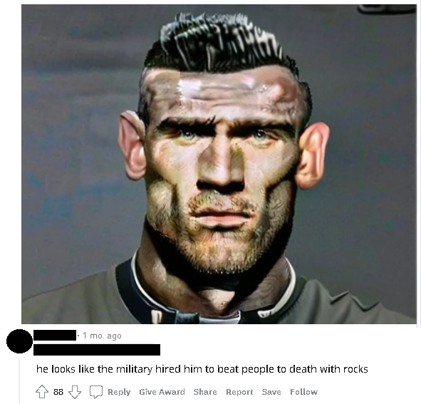 He ran his face through a filter 37 times