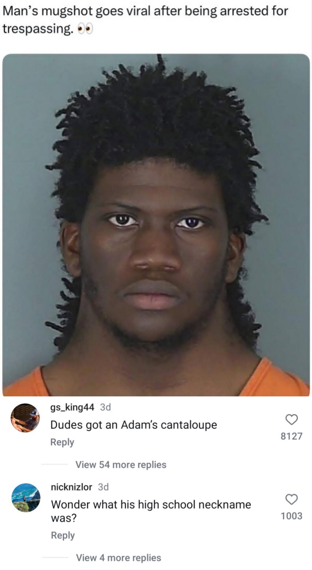Must be having the dark knight suit level neck flexibility
