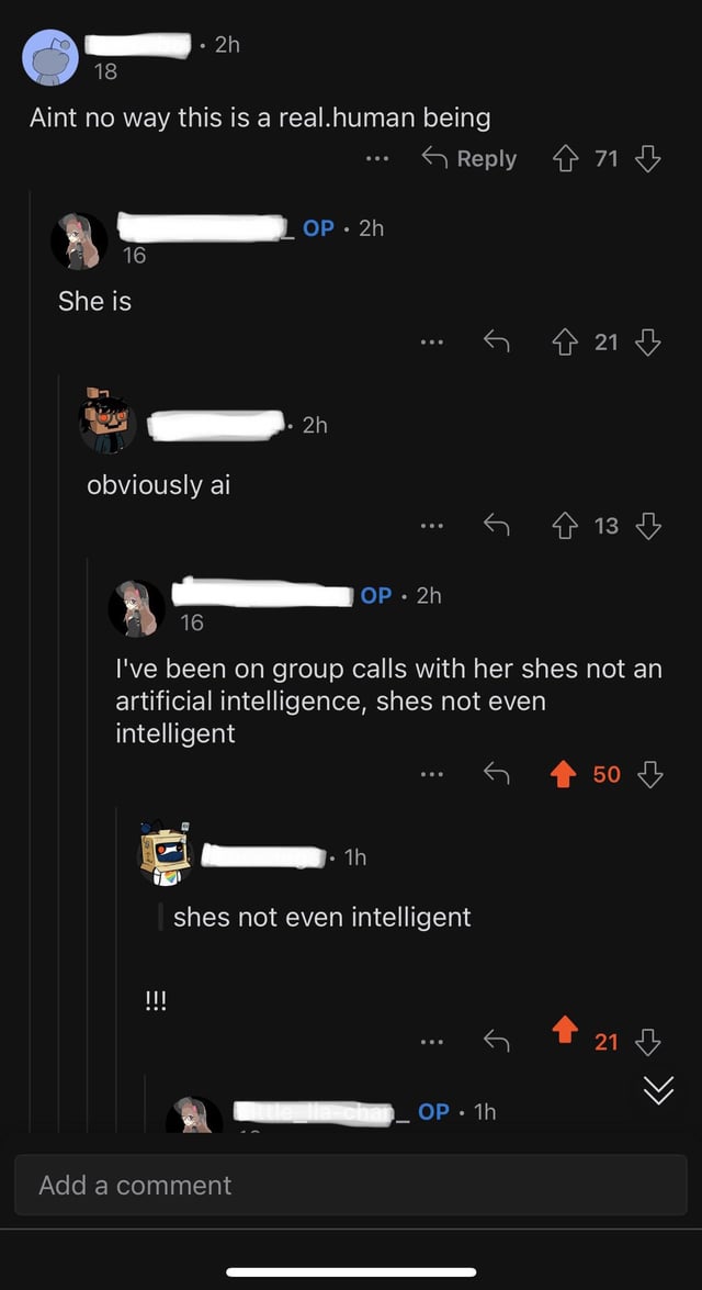 Roast of intelligence.