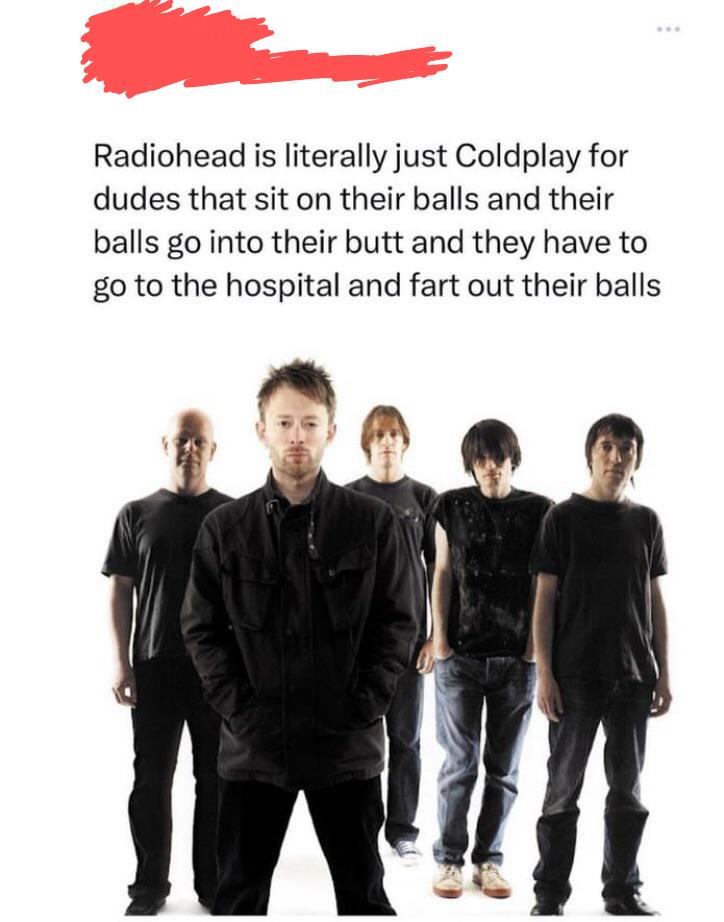 I like Radiohead :(