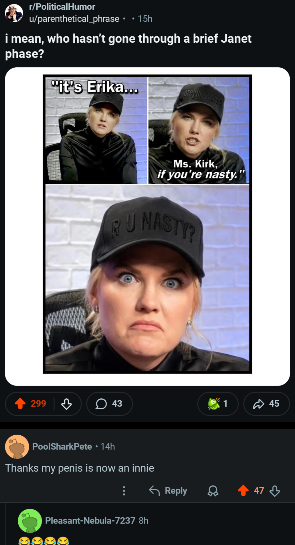 Thanks my penis is now an innie