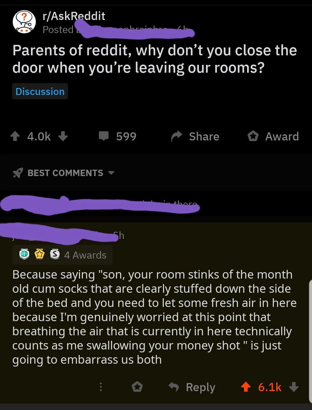 Old cum socks