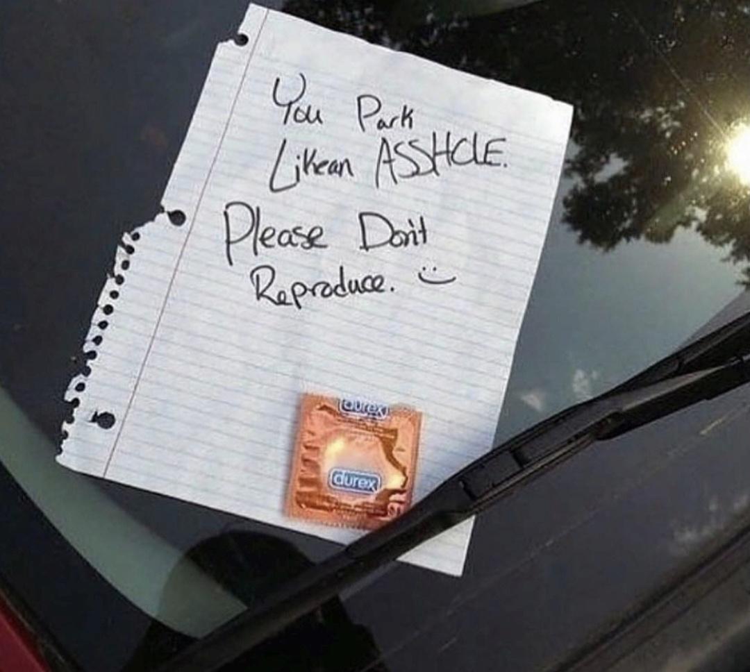 The “Please don’t reproduce :)” line carries hard here