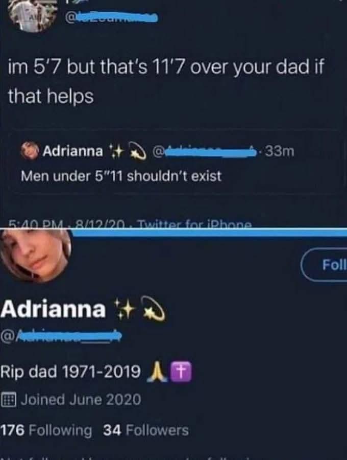He may be short but he dunked on her Dad like an NBA player