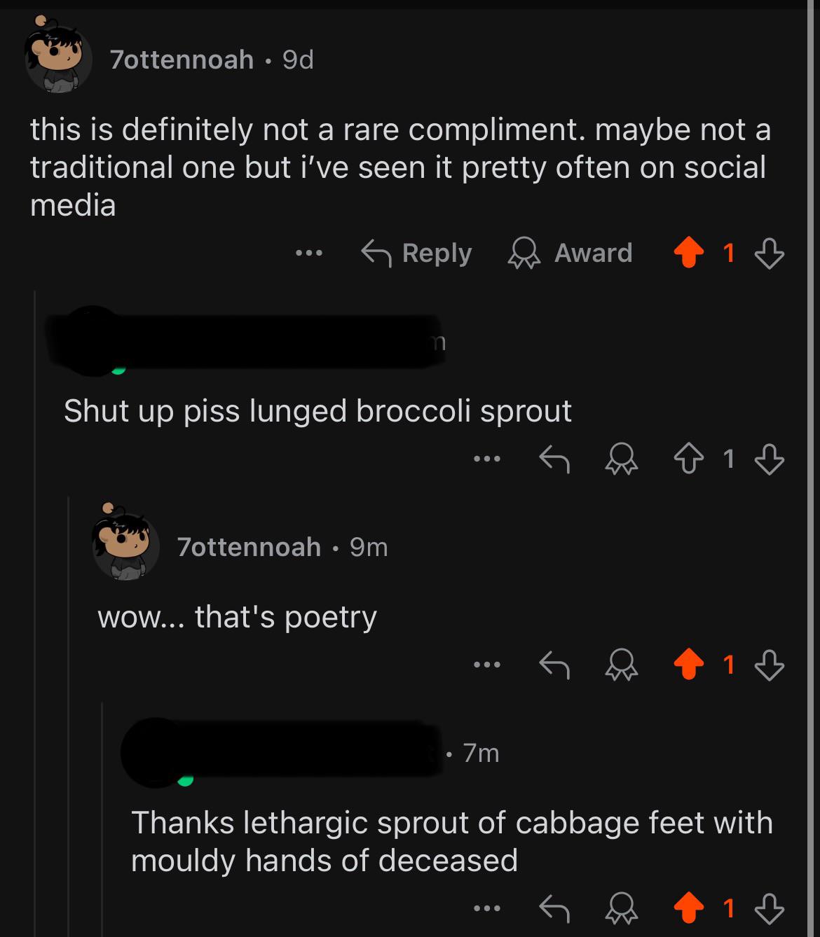 beautiful insult in rarecompliments