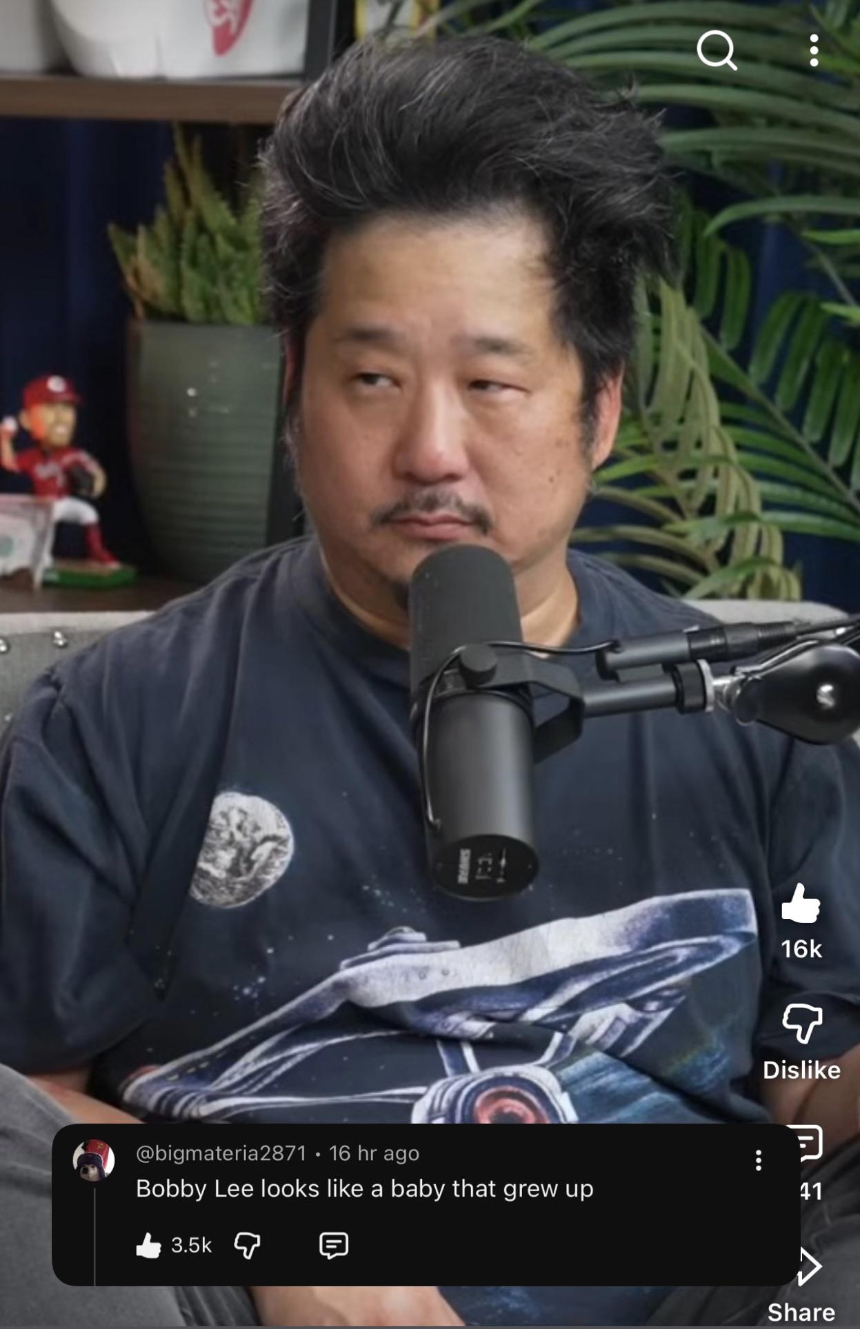 Looks like a disappointed baby at that