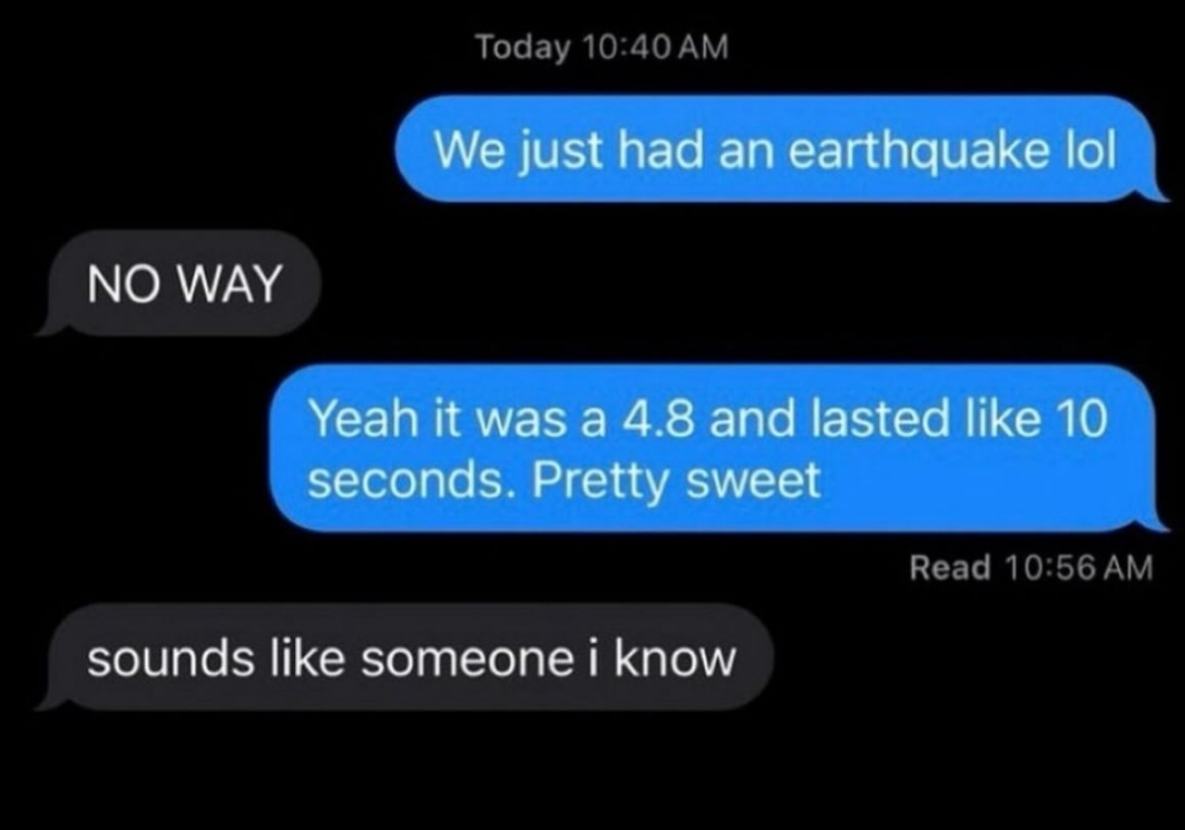 Shouldn't have been too descriptive