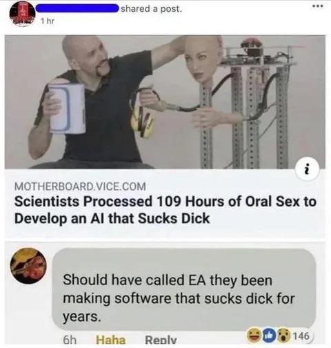Not a fan of EA, I guess