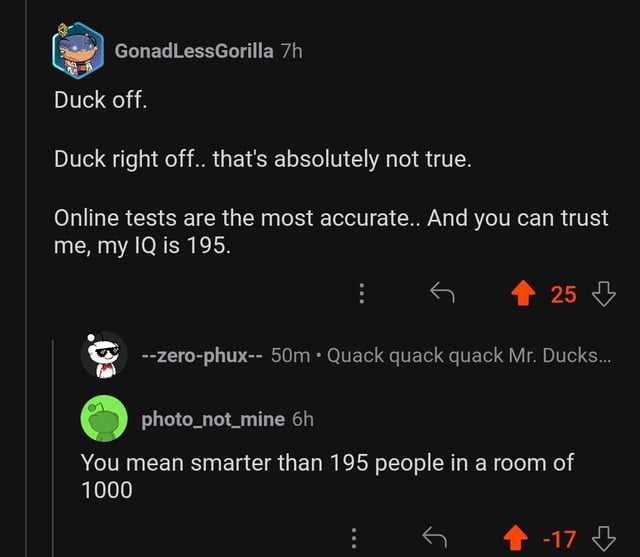 About IQ tests