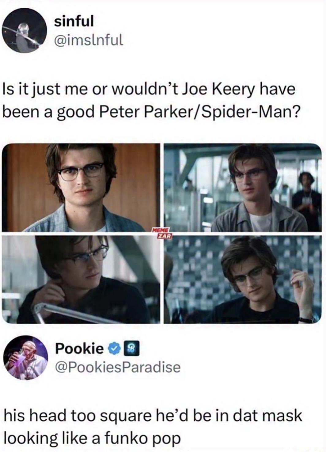 he can be a lego spider man