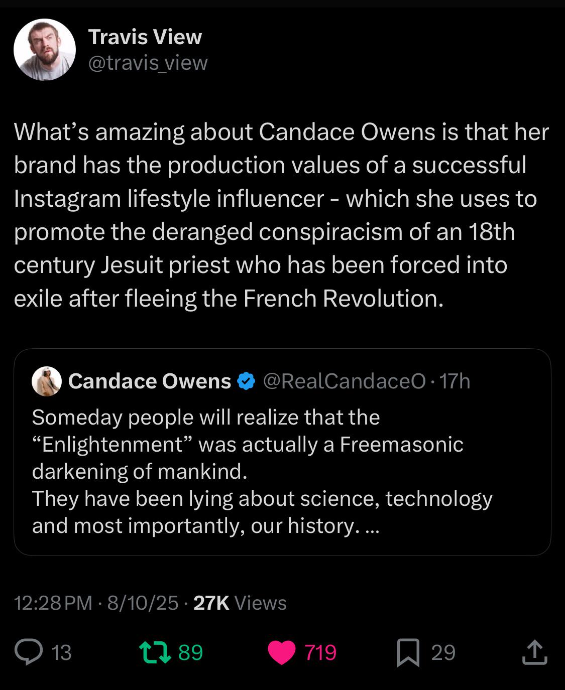 Candace Owens: ‘gram influencer or guillotine fugitive?