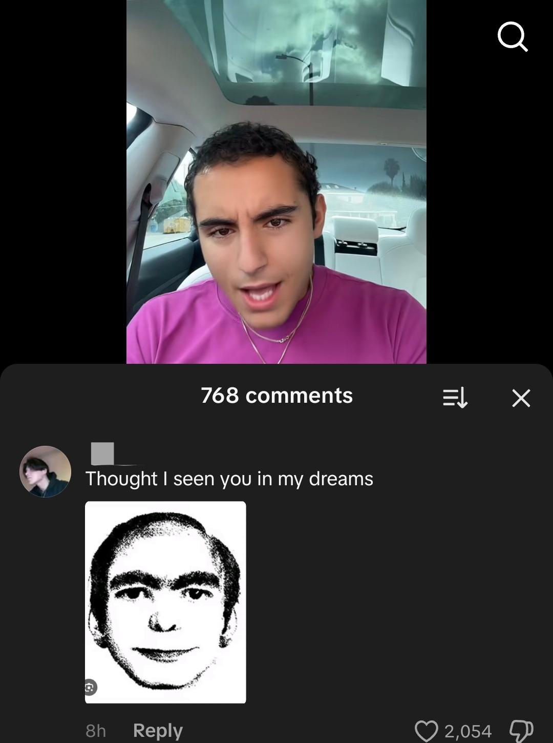 I swear I saw him in my dreams too